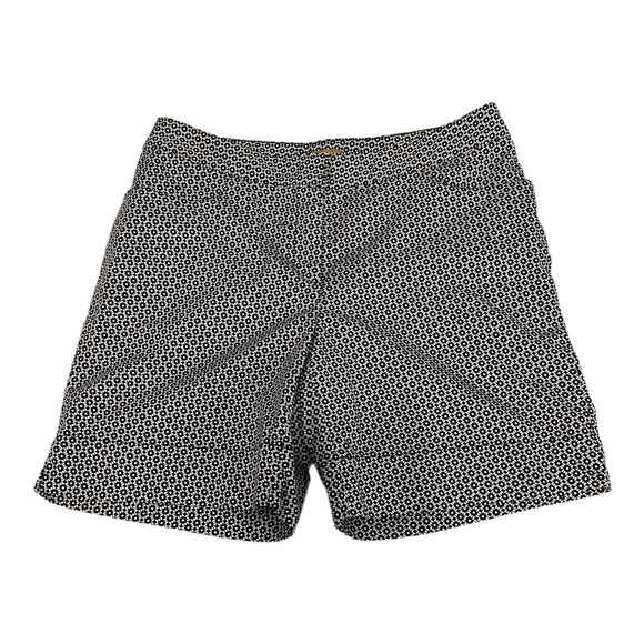 Ellen Tracy Pants - Ellen Tracy Women’s Mosaic Print Shorts Black and White Dressy Shorts